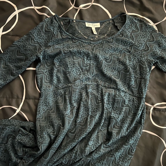 Stunning Jessica Simpson green dress (maternity) - Picture 1 of 1